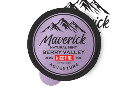 Maverick SNUS Kautabk & Nikotin Pouches Berry Valley online kaufen