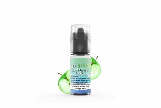 Royal Green Apple overdosed Nikotinsalz Liquid für Deine Mehrweg Vape.