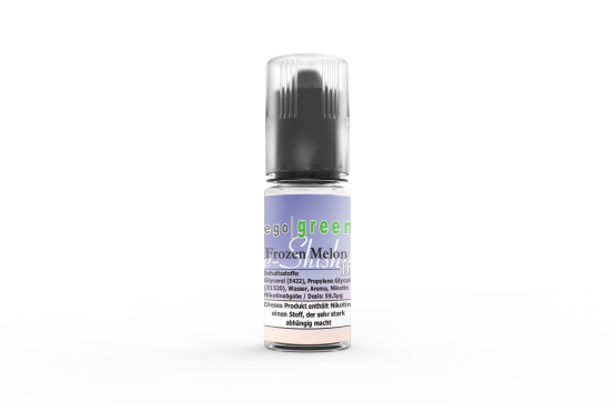 e Shisha Liquid Nikotinsalz egogreen Frozen Melon Selection im online Shop kaufen