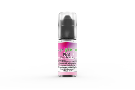 e Shisha Liquid Nikotinsalz egogreen Pink Raspberry Selection im online Shop kaufen