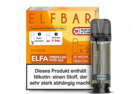 Elfbar ELFA POD System Orange pre-filled POD's 2x2ml günstig kaufen