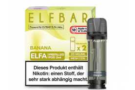 Elfbar ELFA POD-System Banana pre-filled POD's 2x2ml günstig kaufen
