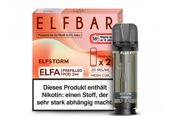 Elfbar ELFA POD-System Elfergy (energy) pre-filled POD's 2x2ml kaufen