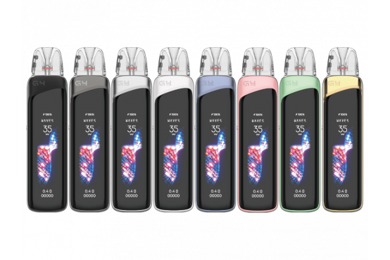Entdecke die neue UWELL Caliburn G4 Pro mit Touch-Display. Das neue Pod-System