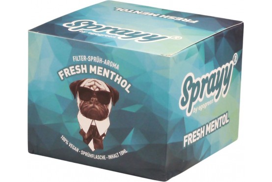 SPRAYY® Fresh Menthol Spray für Zigaretten in der VE 10x10ml