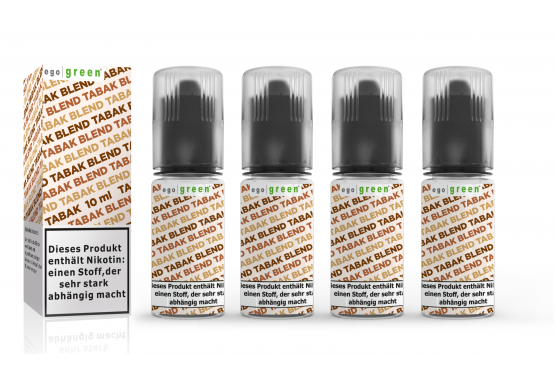 Blend American Tabak e-Liquid im Vorteilspack mit 4x10ml online bestellen