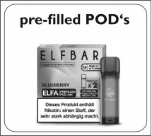 ELFA pre-filled POD-System von ELFBAR