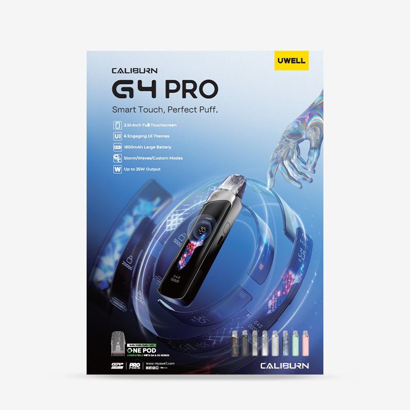 UWELL Caliburn G4 PRO POD System E-Zigarette