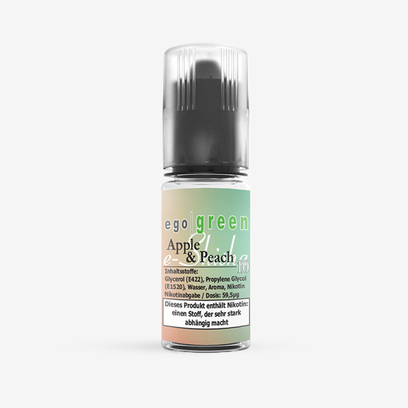 Apple & Peach Nikotinsalz E-Liquid kaufen bei egogreen
