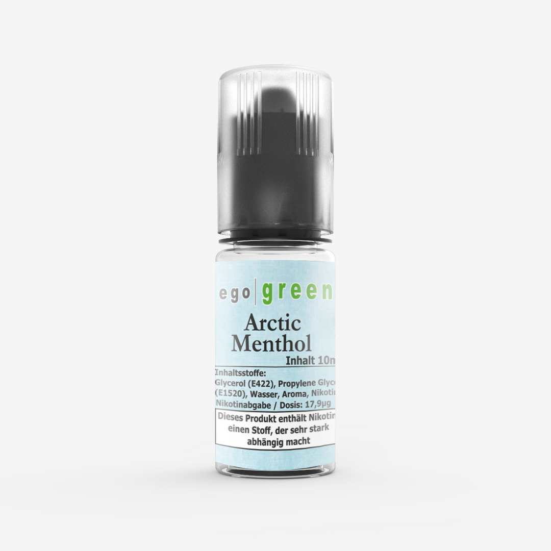 Arctic Menthol e-Liquid 10ml  egogreen