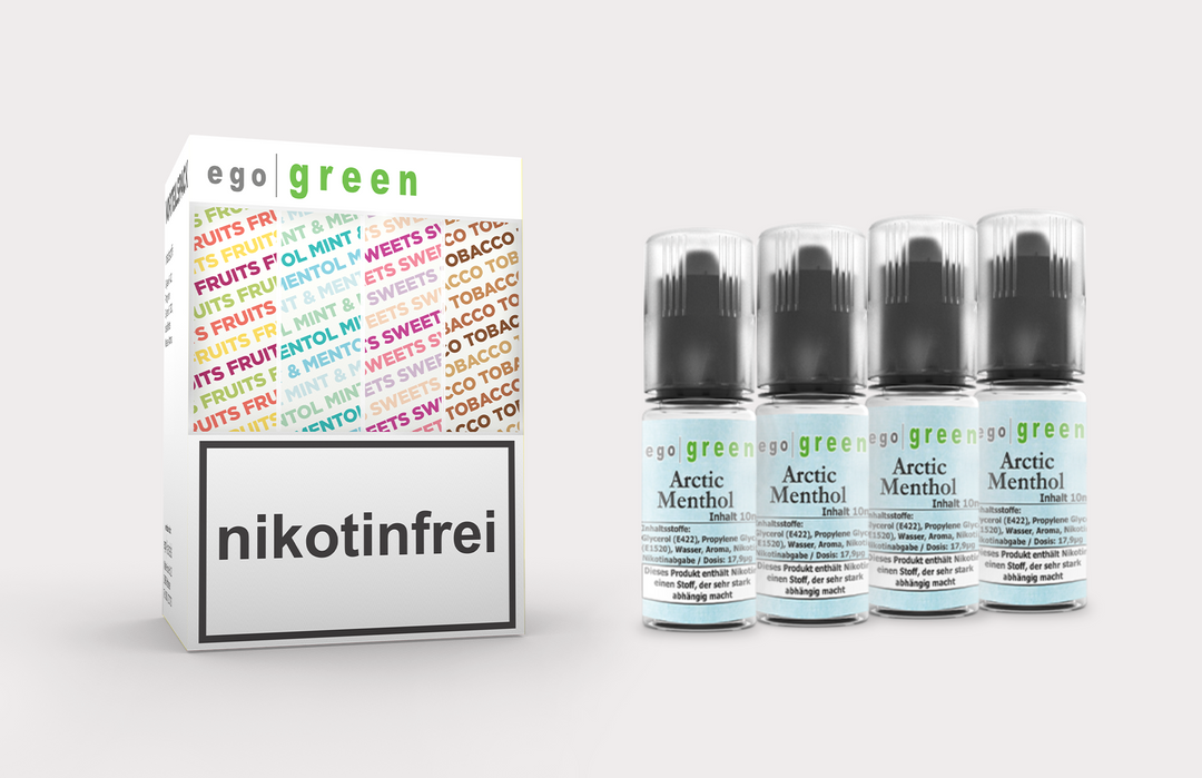 Arctic Menthol e-Liquid günstig im Vorteilspack 4x10ml kaufen