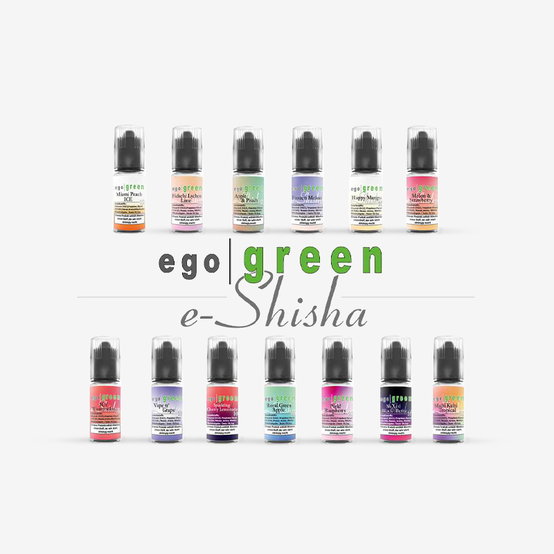 E-Shisha Liquid Melon & Strawberry [Nikotinsalz] 10ml