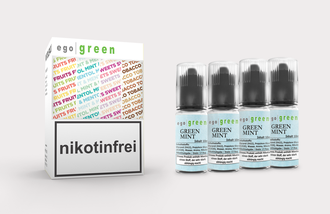Green Mint e-Liquid 10ml