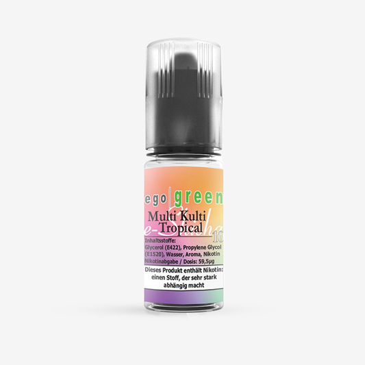 E-Shisha Liquid Multi Kulti Tropical [Nikotinsalz] 10ml