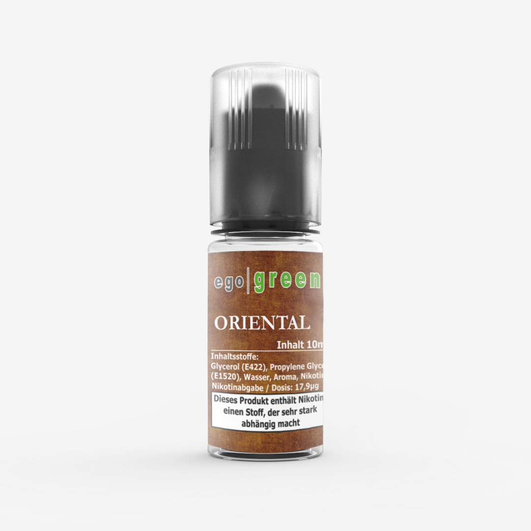 Oriental Tabak e-Liquid 10ml egogreen Oriental Tabak e-Liquid 10ml egogreen