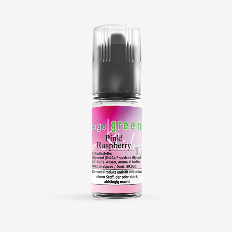 Pink Nikotinsalz E-Liquid kaufen bei egogreen Raspberry