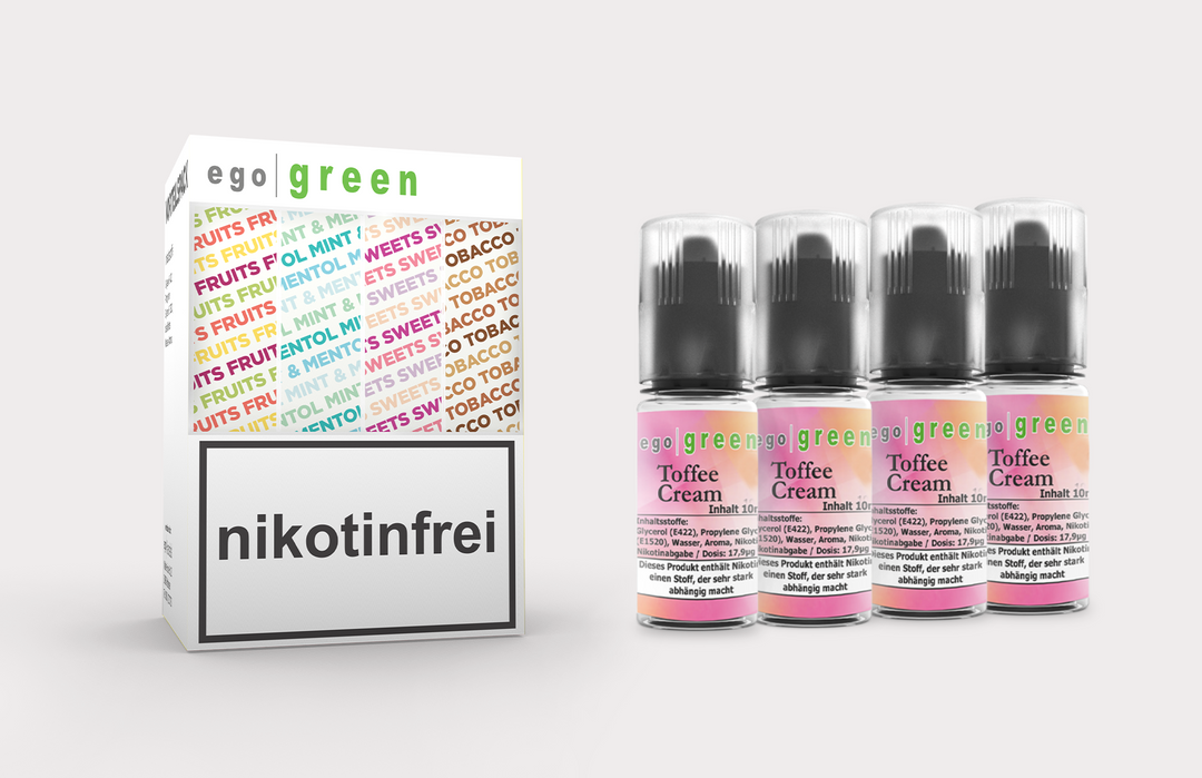 Toffee Cream e-Liquid günstig kaufen bei egogreen
