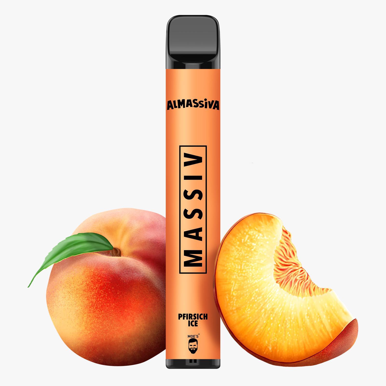 Vape Al Massiva E-Shisha Peach ICE Massiv kaufen und genießen