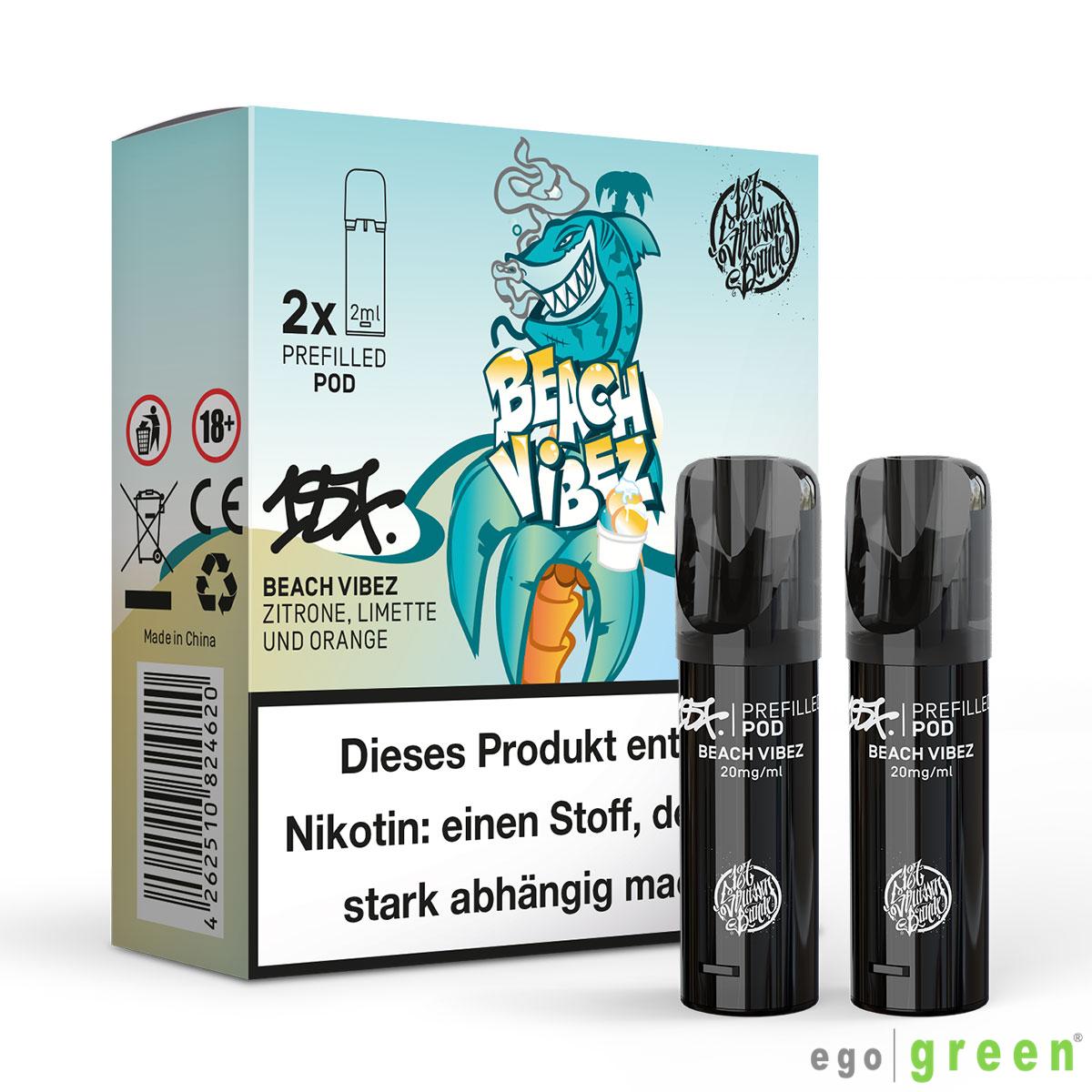 187 Strassenbande Vape Happy Beach Vibes Doppel-Pods 2x2ml kaufen